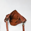 SWC128 Modern Rivet-Fringe Shoulder Bag
