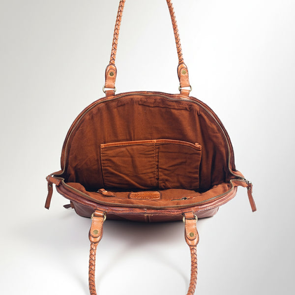 SWC130 Modern Weave-Pattern Shoulder Bag