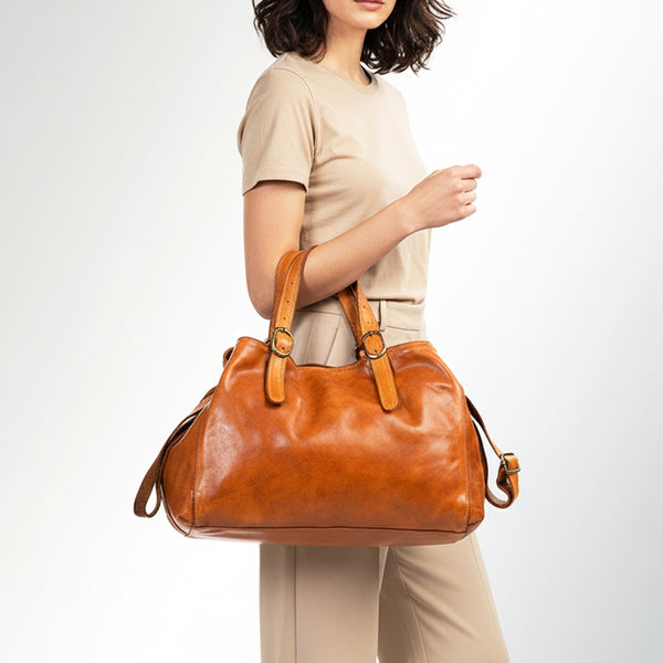 SWC132 Modern Slouch Structured Tote Bag