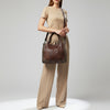 SWC133 Signature Rivet-Trim Tote Bag