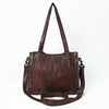 SWC133 Signature Rivet-Trim Tote Bag