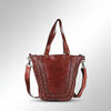 SWC134 Heritage Rivet Panel Tote Bag