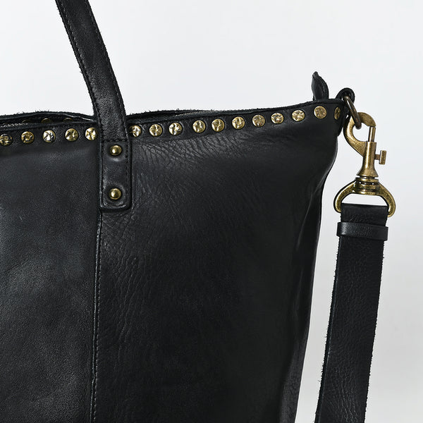 SWC135 The Meridian Studded Carryall Tote Bag