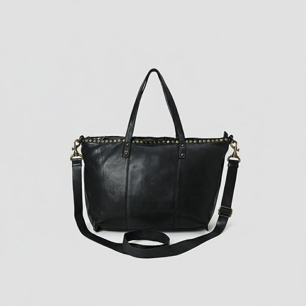 SWC135 The Meridian Studded Carryall Tote Bag