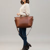 SWC135 The Meridian Studded Carryall Tote Bag