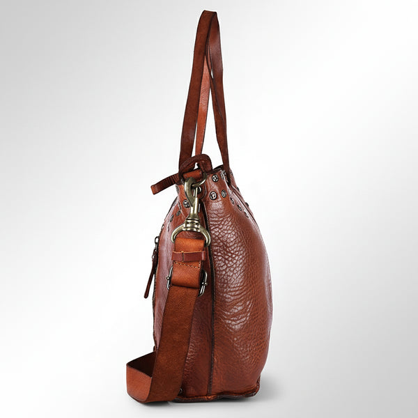 SWC135 The Meridian Studded Carryall Tote Bag