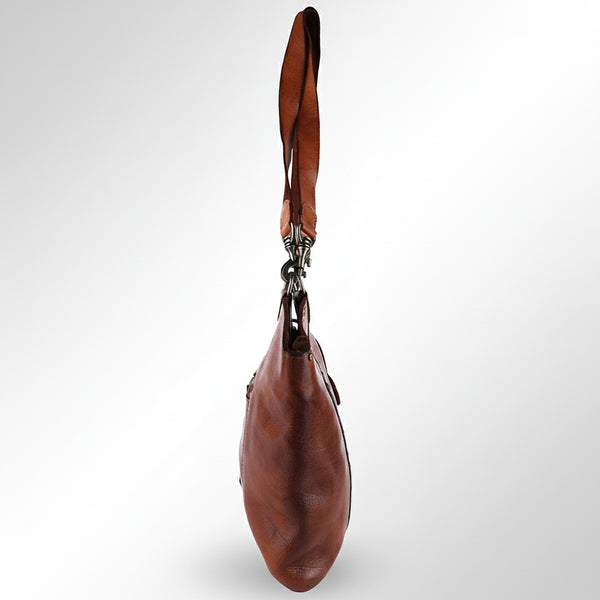 SWC136 The Luxe Riveted Shoulder Bag