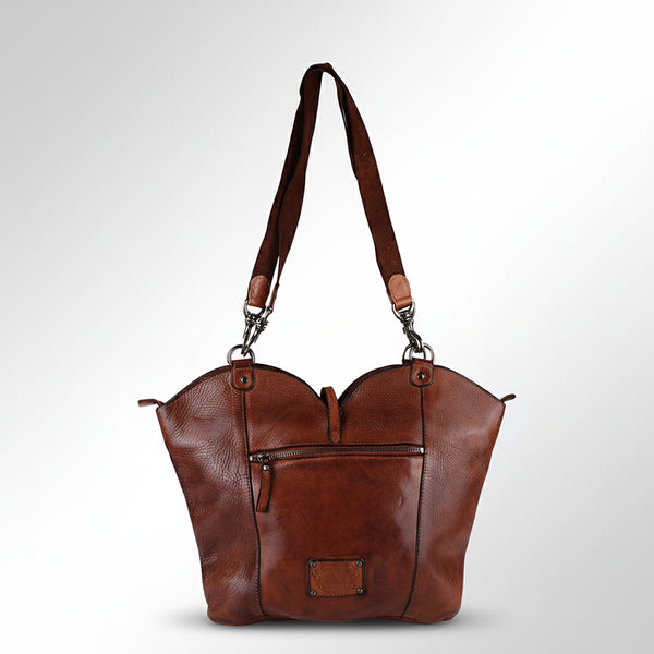 SWC136 The Luxe Riveted Shoulder Bag