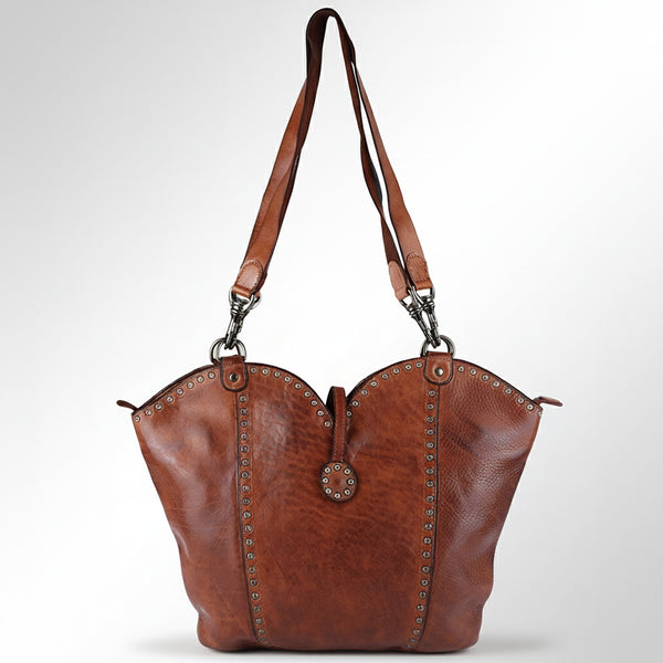 SWC136 The Luxe Riveted Shoulder Bag