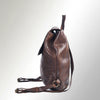 SWC145 Signature Riveted Leather Backpack