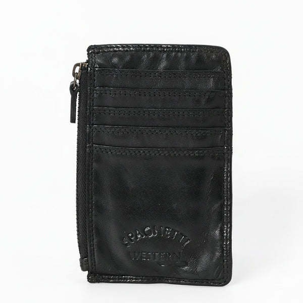 SWC146 Functional Leather Zipper Card Holder