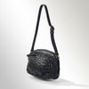 SWC148 Classic Leather Woven Crossbody