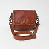SWC149 Studded Leather Crossbody Bag