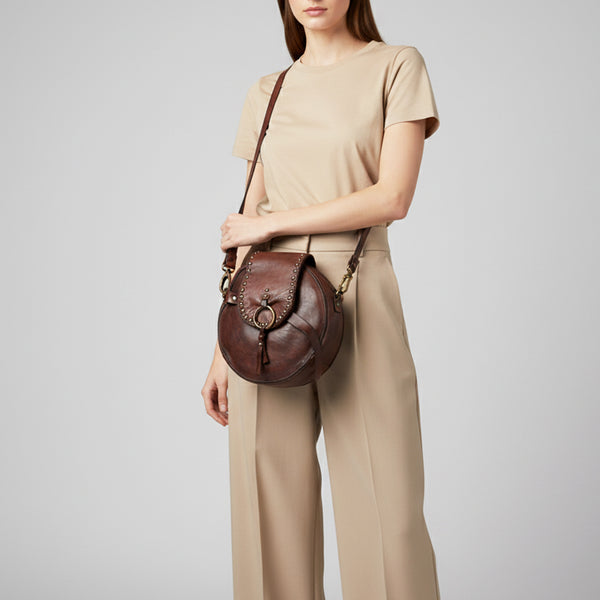 SWC152 Sleek Leather Canteen Bag