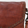 SWC153 Studded Leather Crossbody Bag