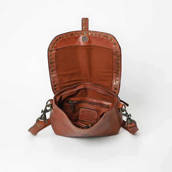 SWC155 Antique Brass Crossbody Bag