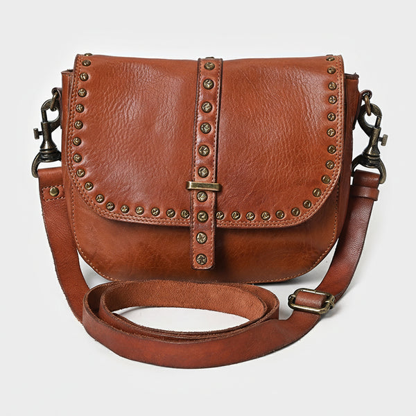 SWC155 Antique Brass Crossbody Bag