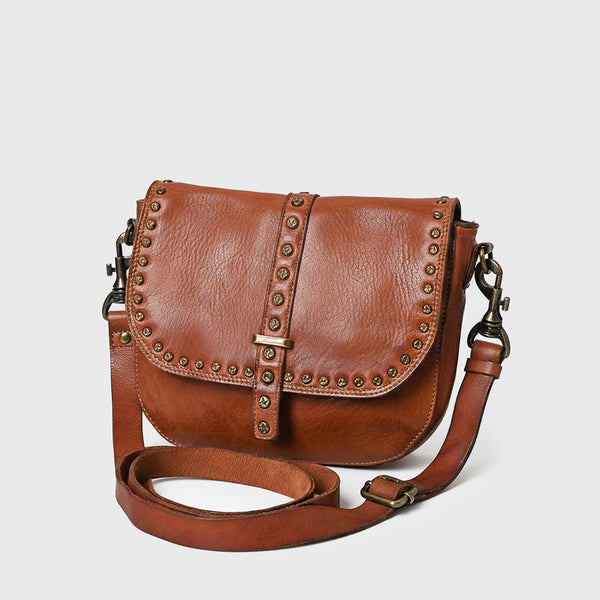 SWC155 Antique Brass Crossbody Bag