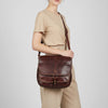 SWC157 Vintage-Inspired Studded Crossbody