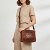 SWC158 Sleek Rivet Crossbody Bag