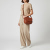 SWC161 Studded Flap Cross Body Bag