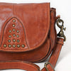 SWC161 Studded Flap Cross Body Bag