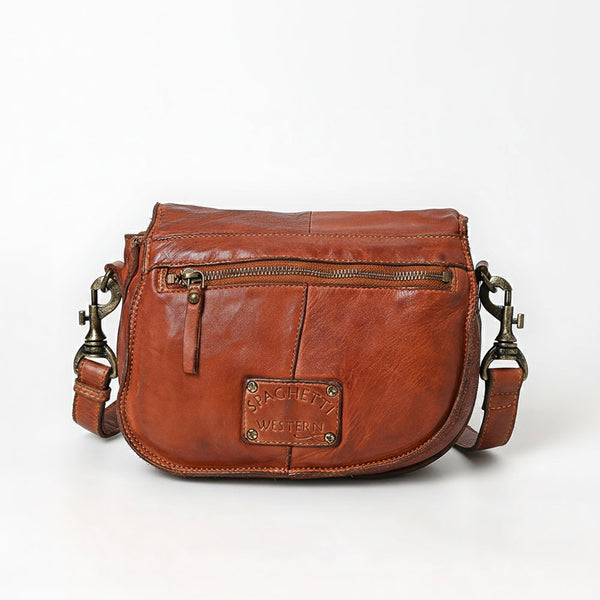 SWC161 Studded Flap Cross Body Bag