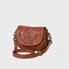 SWC161 Studded Flap Cross Body Bag