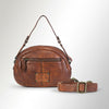SWC167 Studded Arc Flap Shoulder Bag