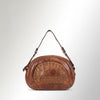 SWC167 Studded Arc Flap Shoulder Bag