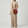 SWC169 Studded Flap Western Crossbody