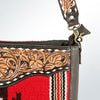 ADBGA172 American Darling Hand Woven Saddle Blanket & Tooled Leather Envelope
