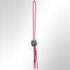 LC-ADJW107E Braided Genuine Leather Jewelry Necklace