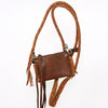 ADBGD133 American Darling Handcrafted Leather Small Cross body Bag with Braided Strap