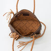 ADBGD144 American Darling Handcrafted Leather Speedy Bag with Braided Handles & Fringes
