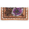 ADBG488 American Darling Hand Tooled Leather Western Clutch Bag
