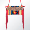 ADBG664 American Darling Hand Tooled Floral & Saddle Blanket Western Small Cross body Bag