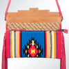 ADBG664 American Darling Hand Tooled Floral & Saddle Blanket Western Small Cross body Bag