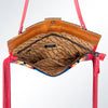 ADBG664 American Darling Hand Tooled Floral & Saddle Blanket Western Small Cross body Bag