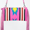 ADBG664 American Darling Hand Tooled Floral & Saddle Blanket Western Small Cross body Bag