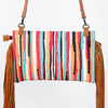 ADBG664 American Darling Hand Tooled Floral & Saddle Blanket Western Small Cross body Bag