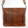 ADBGA181 American Darling Hand Tooled Leather Saddle Blanket Cross body Bag