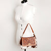 ADBGI177 Hobo Hair On Genuine Western Leather Women Bag