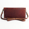 ADBGM102 Western Floral Tooled Leather Crossbody - Boho Rodeo Clutch