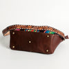 ADBGA187 American Darling Hand Tooled Leather Saddle Blanket Large Cross body Bag