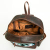 LC-ADBGZ214B Backpack Genuine Western Leather Women Bag