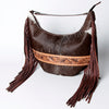 LC-ADBGZ310D Hobo Genuine Western Leather Women Bag Belle