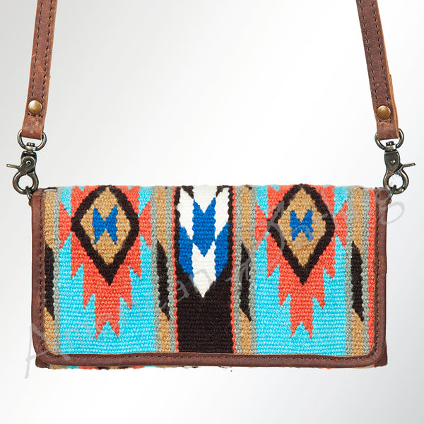 ADBG486K American Darling Hand Woven Saddle Blanket Crossbody Bag