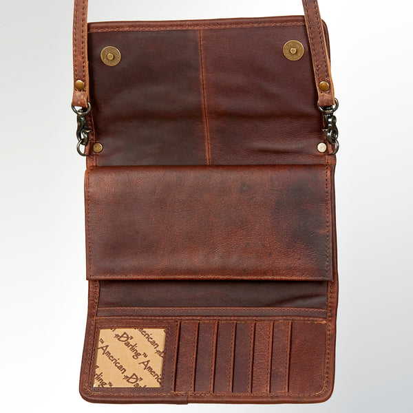 ADBG486K American Darling Hand Woven Saddle Blanket Crossbody Bag