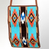 ADBG486K American Darling Hand Woven Saddle Blanket Crossbody Bag